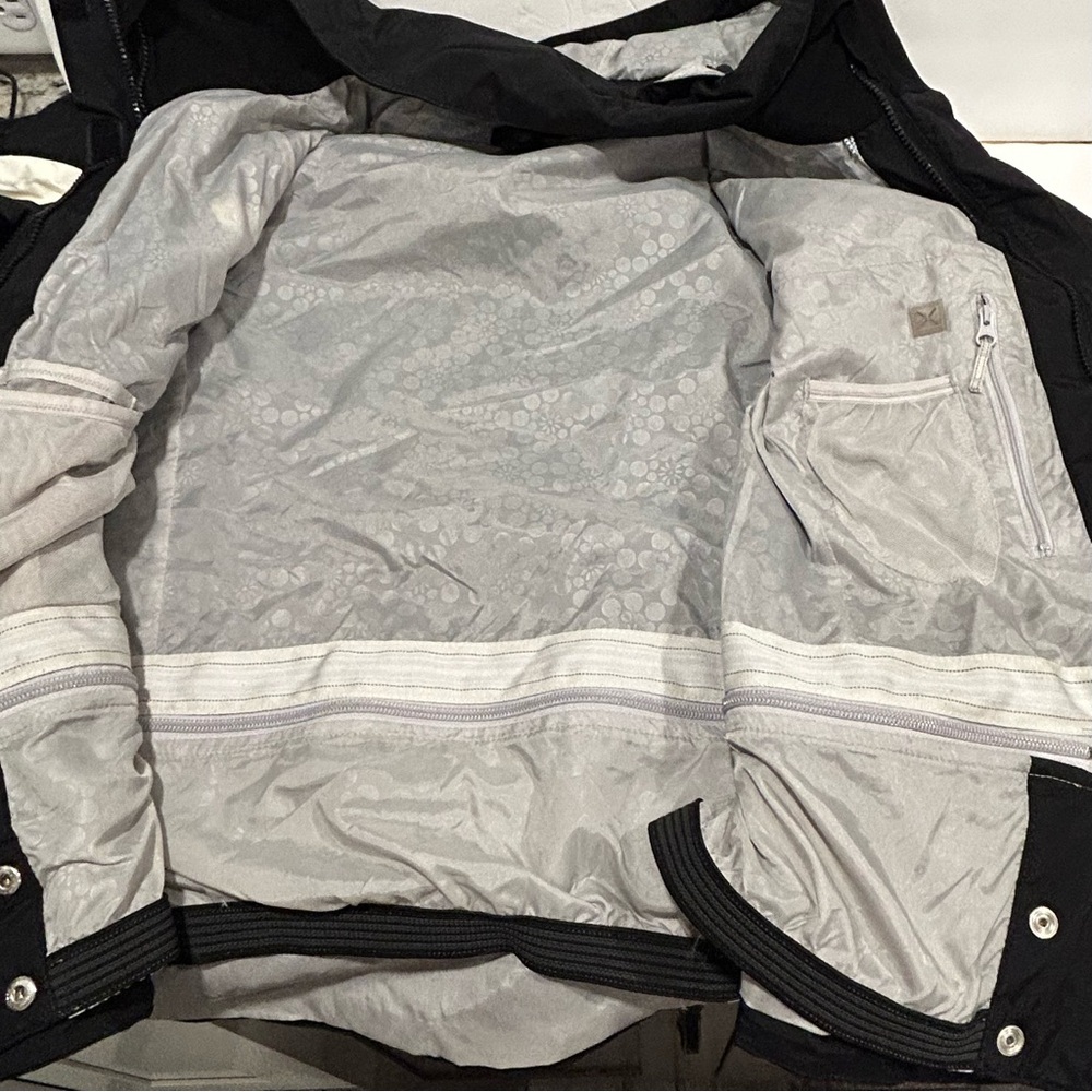 Lands’ End 383620 Women’s Medium 10-12 Jacket Snow Winter Ski Coat V3225/F2656 - Picture 10 of 11